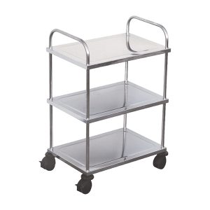 Carrinho/Mesa Auxiliar em Aço Inox - LI 1275